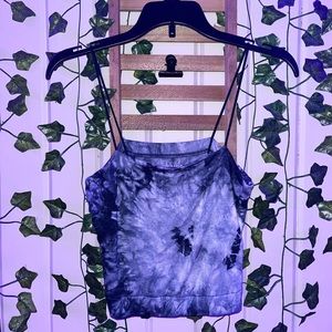 American Eagle tie dye cropped top